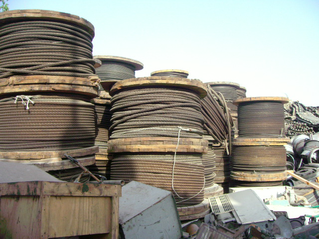 Metal wires ropes and scrap